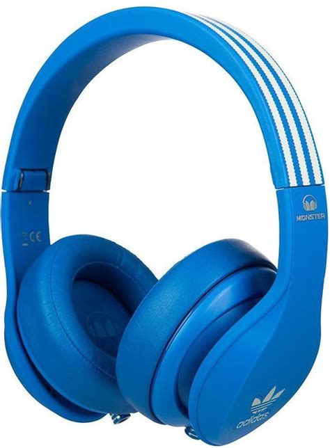 Monster Adidas koptelefoon Adidas Originals blauw 